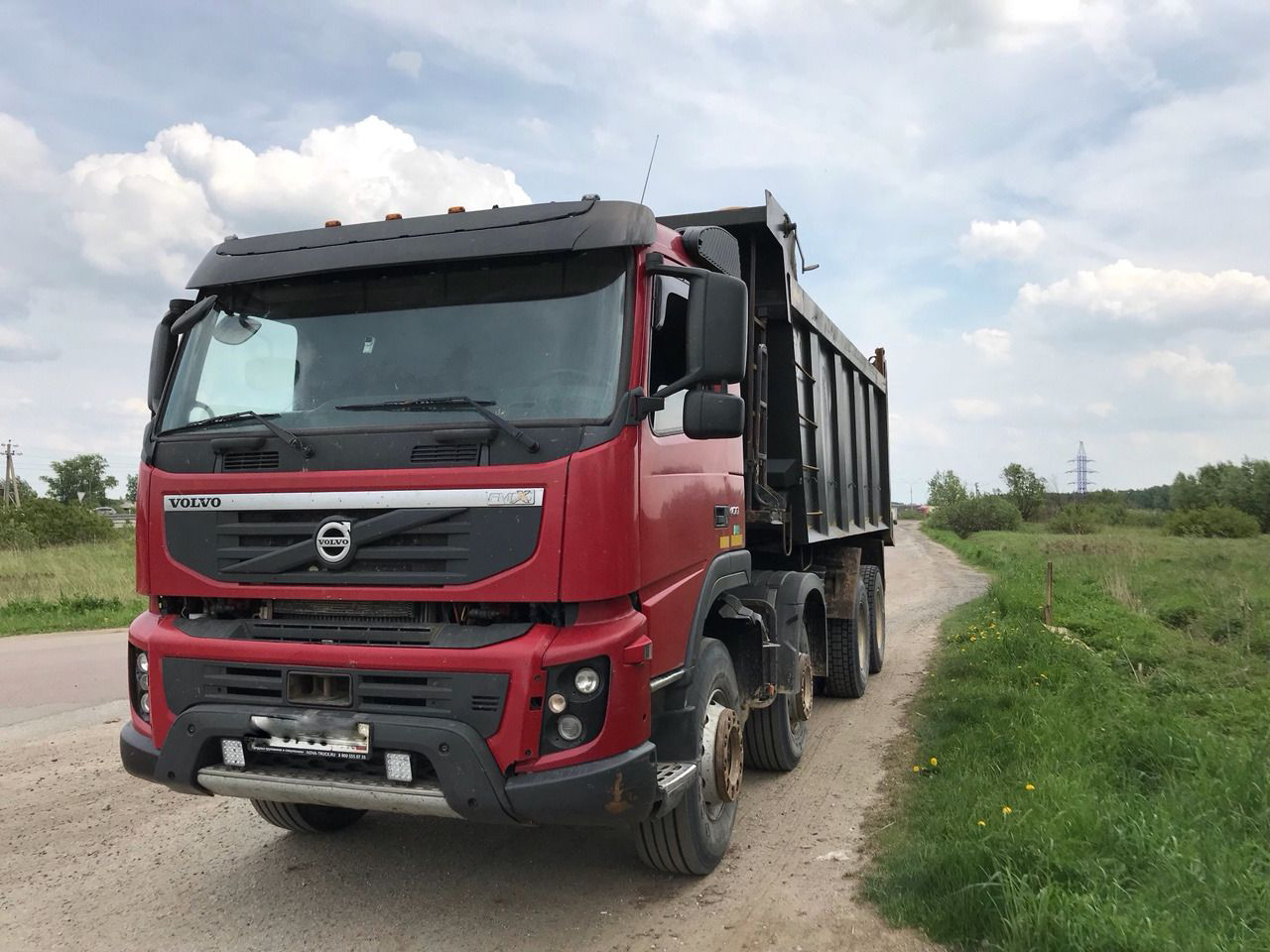 Самосвал Volvo FMX 8x4 в аренду